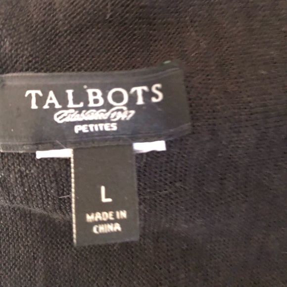 Talbots excellent condition open front cardigan light weight size PL - Picture 2 of 3